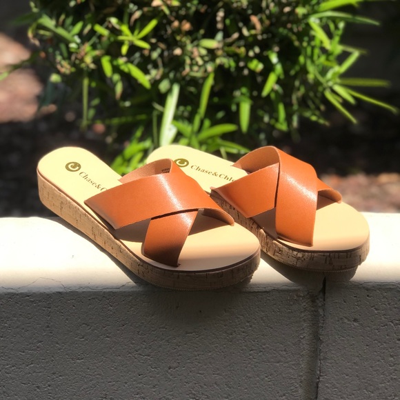 Chase + Chloe Shoes - NEW SLIDE SANDALS *